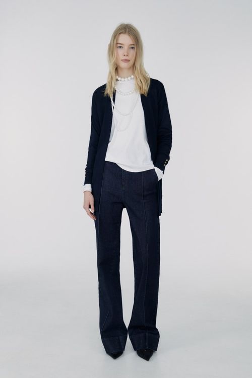 Cardigan Básica Larga