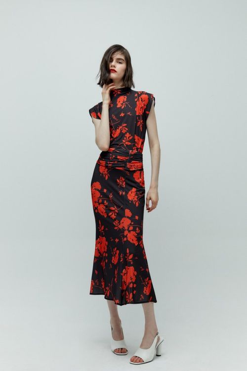 Falda Flores 95 Poli