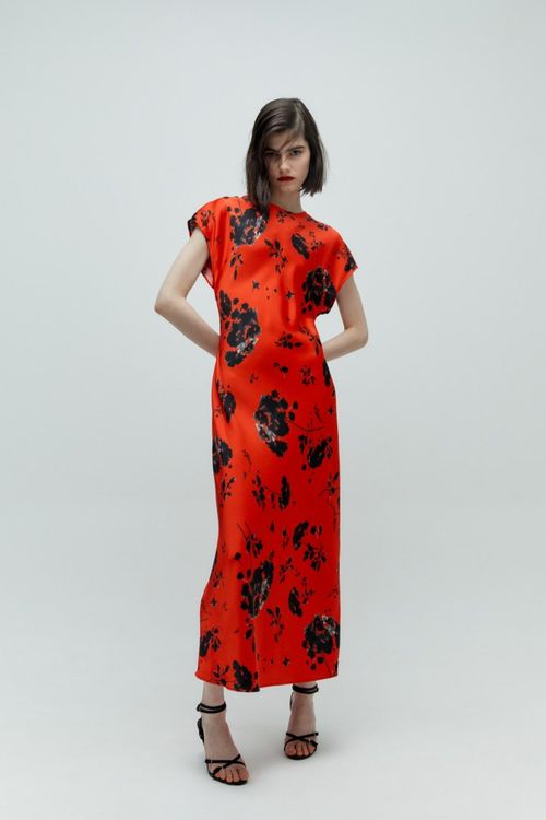Vestido Midi Flor Ne