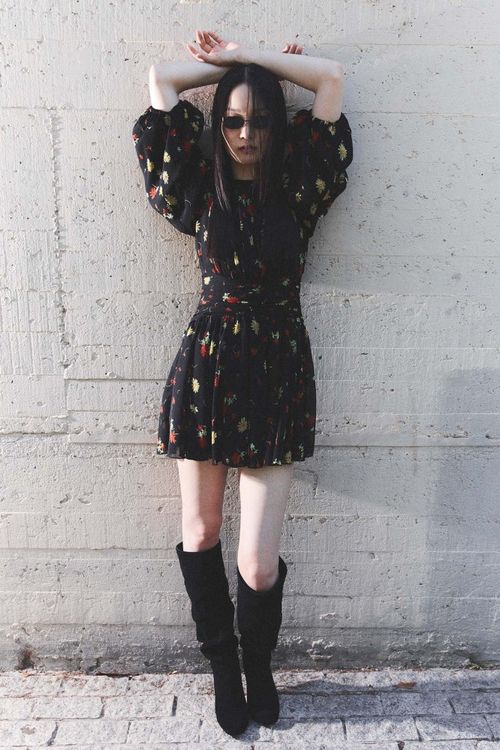 Vestido Corto Estamp