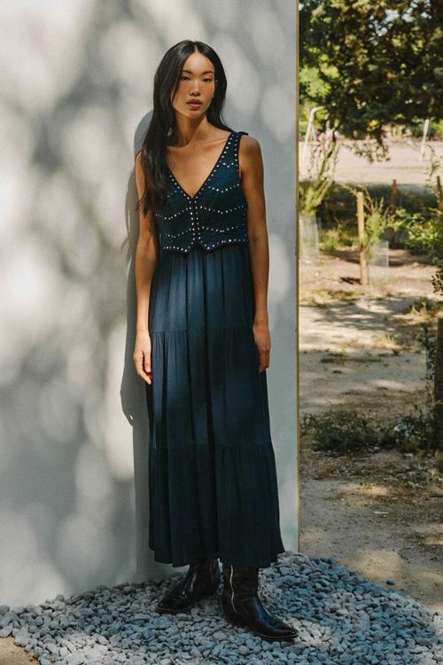 Vestido Vestido Chale