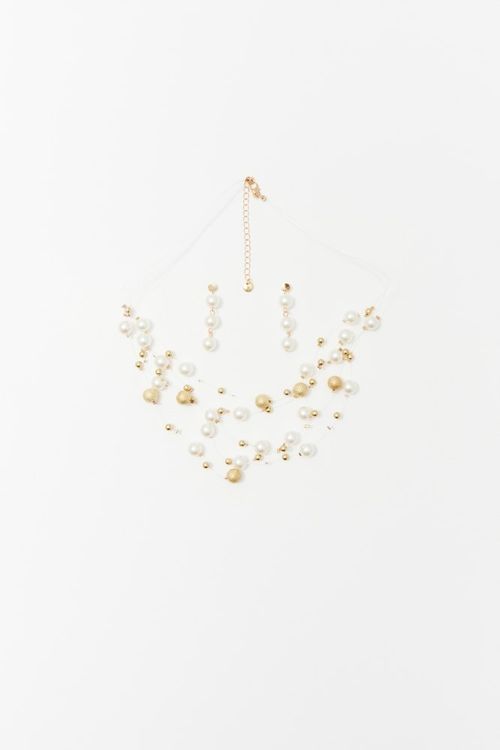 Conjunto Perlas Hilo