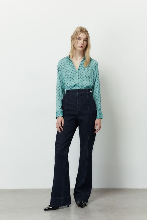Blusa Fluida Lisa