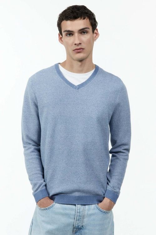 Jersey Pulover Cuello Pico