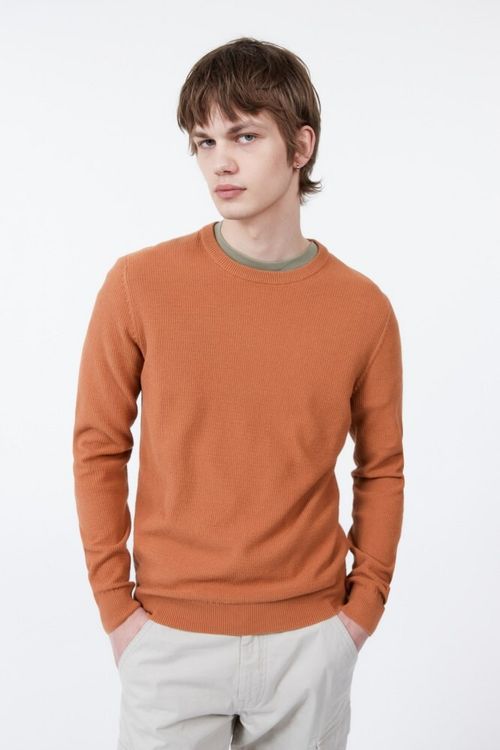 Jersey Pulover Redondo Estructura