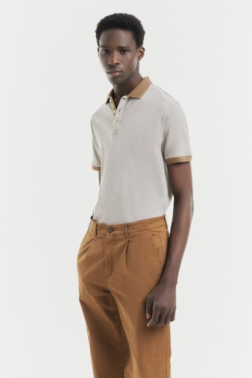 Polo Pique Bicolor
