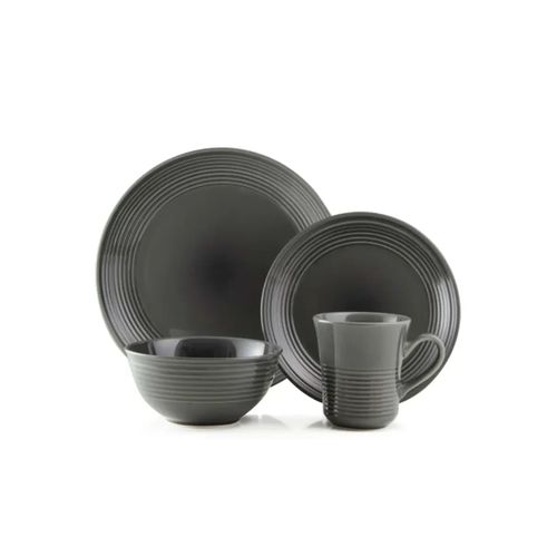 Juego De Vajillas 16 Pzs Agora Steel