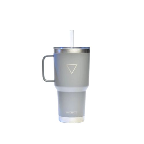 Vaso Con Pico Y Agarre 887 Ml Gris