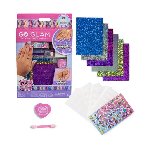 Go Glam Set Foil Estampado Uñas