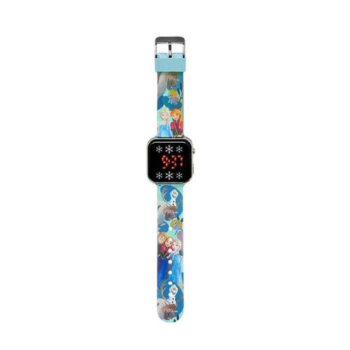Reloj Frozen Led Correa Impresa