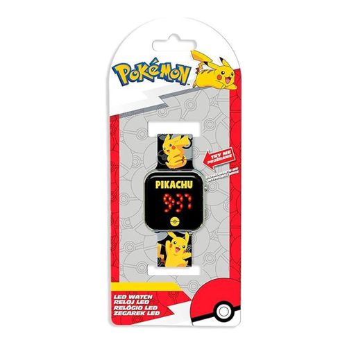 Reloj Pokemon Pikachu Led