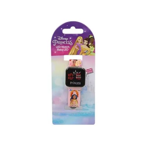 Reloj Princesas Led Rosado Teen