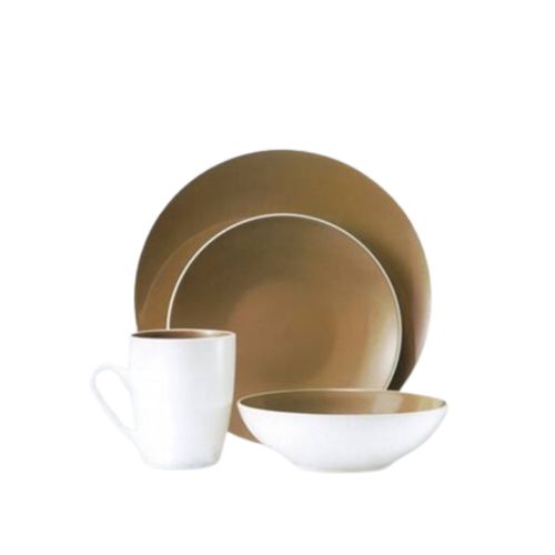 Juego De Vajillas 16 Pzs Blanco Sesame