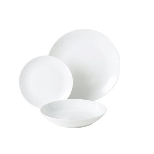 Juego De Vajilla 18Pz Blanco
