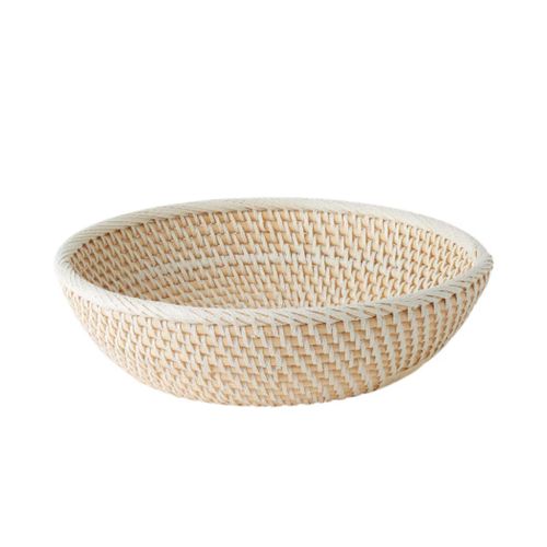 Panera De Ratan Blanco 24Cm Malang