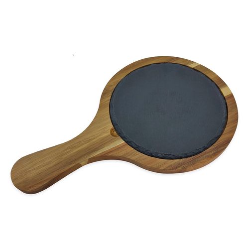 Tabla Redonda Con Bandeja De 35X21Cm