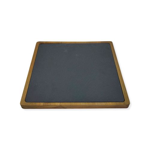 Tabla Cuadrada Con Bandeja 25X25Cm