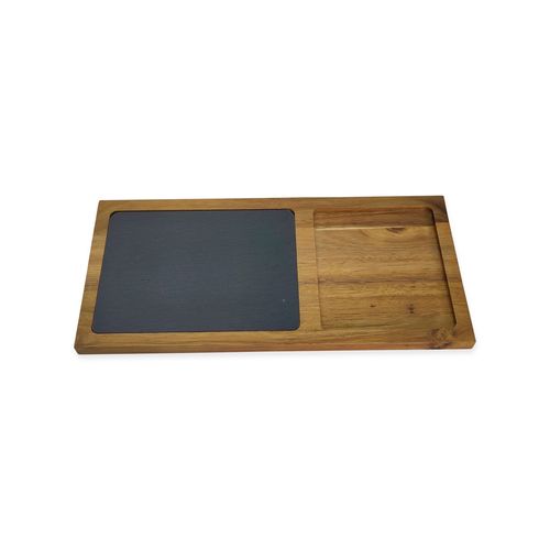 Tabla Rectangular Con Bandeja 38X15Cm