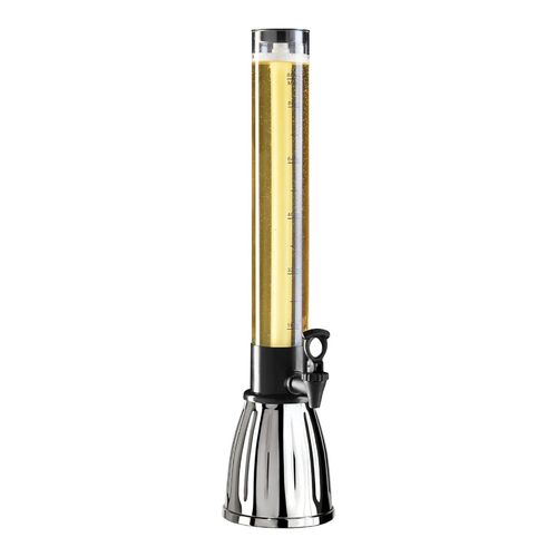 Dispensador De Cerveza 3L Con Tubo Para Hielo Negro