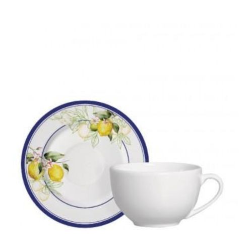 Taza de Té con platillo Sorrento Alt 75 cm Vol 250 ml