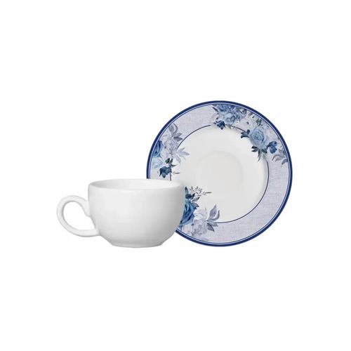 Taza de Café con platillo Antique  Alt 5 cm Vol 85 ml