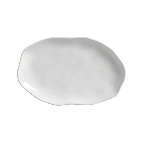 FUENTE OVALADA LLANA BIO AVANT GARDE STONEWARE 30x20CM NEW WHITE