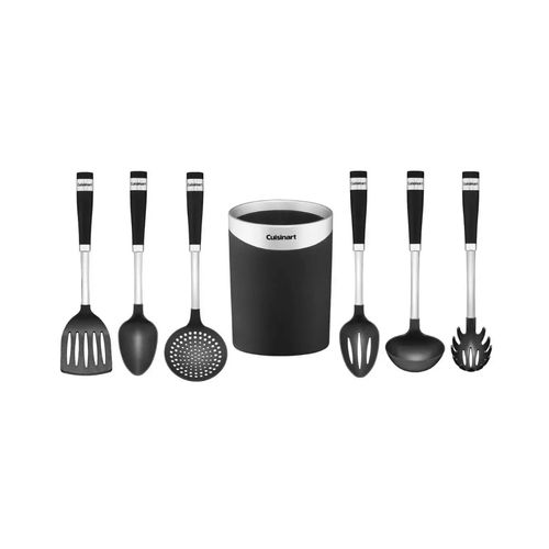 Set De Utensilios De Cocina 7Pz Negro