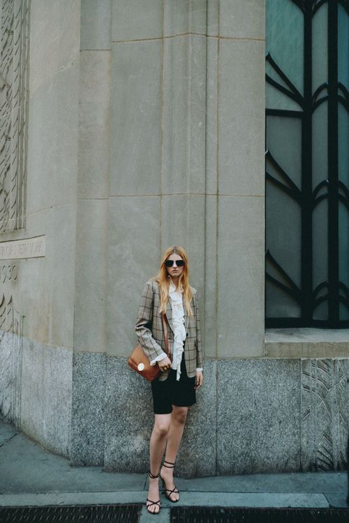 Blazer Traje Cuadro