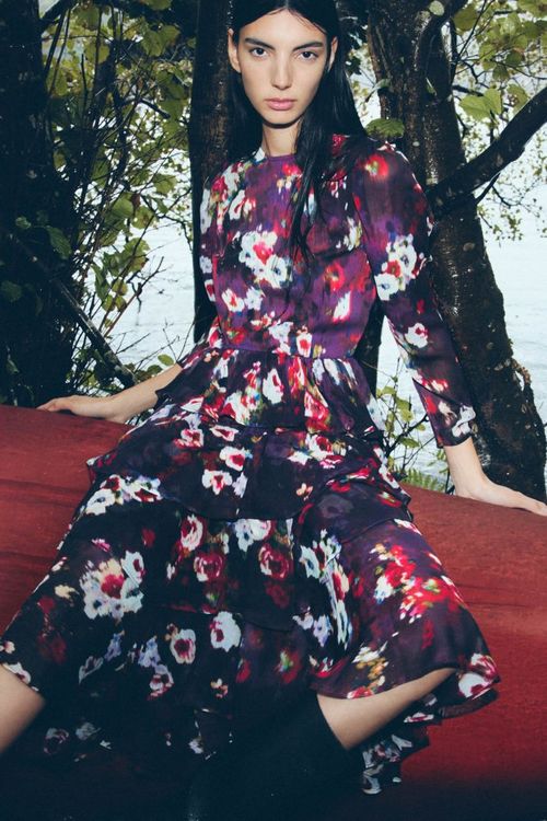 Vestido Largo Volantes