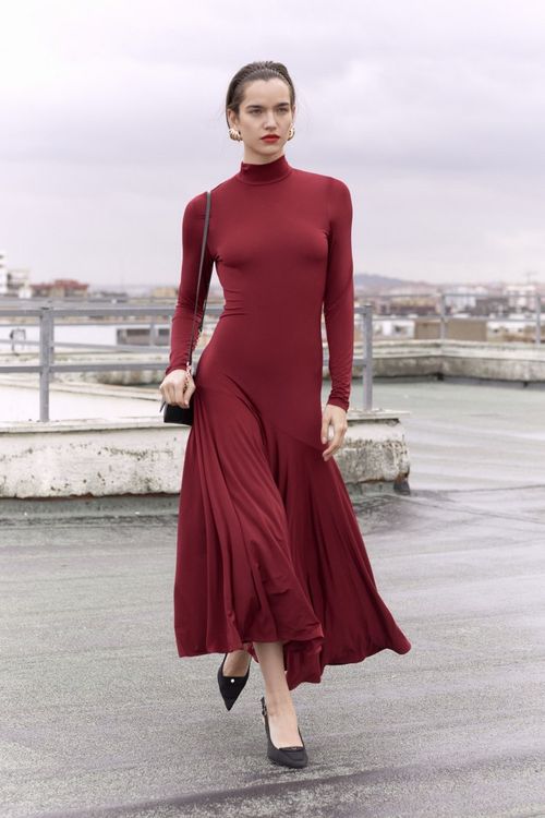 Vestido Largo Bajo94 Poliester 6 El