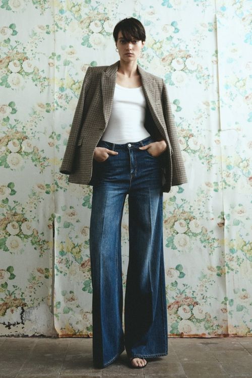 Jeans Palazzo Long Hr Wm