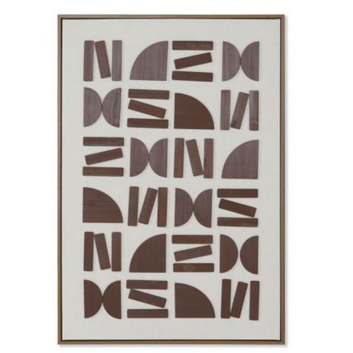 Cuadro Lienzo Mdf 63X3 8X93 Abstracto 3D 2