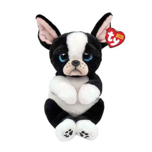 Ty Beanie Bellies Tink Perro Negro-Blanco Mediano