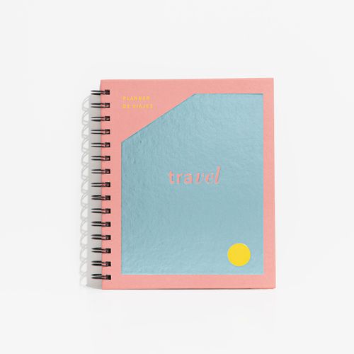Planner Para Viajes Con Tapa Dura Y Diseño