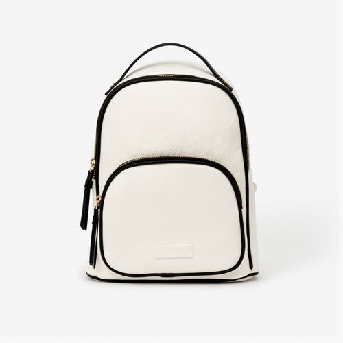 Mochila Con Bolsillo Frontal Con Cierre