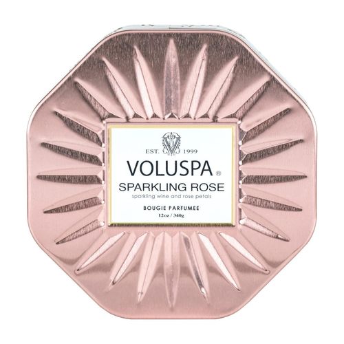 Vela Sparkling Rose Octagon Tin