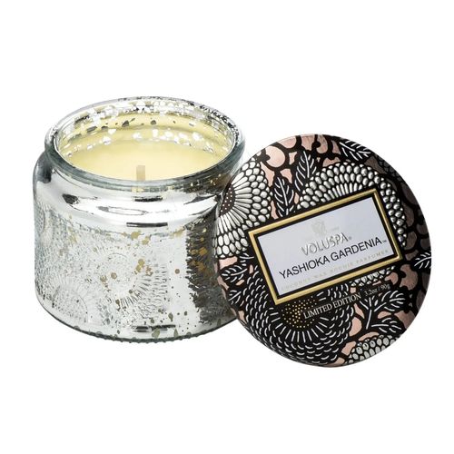 Vela Yashioka Gardenia Small Glass Jar Candle