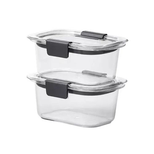 Brilliance Recipiente Rectangular 300Ml X 2 Un