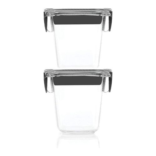 Brilliance Recipiente Rectangular 120Ml X 2 Un