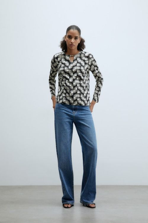 Blusa Estampada Ml