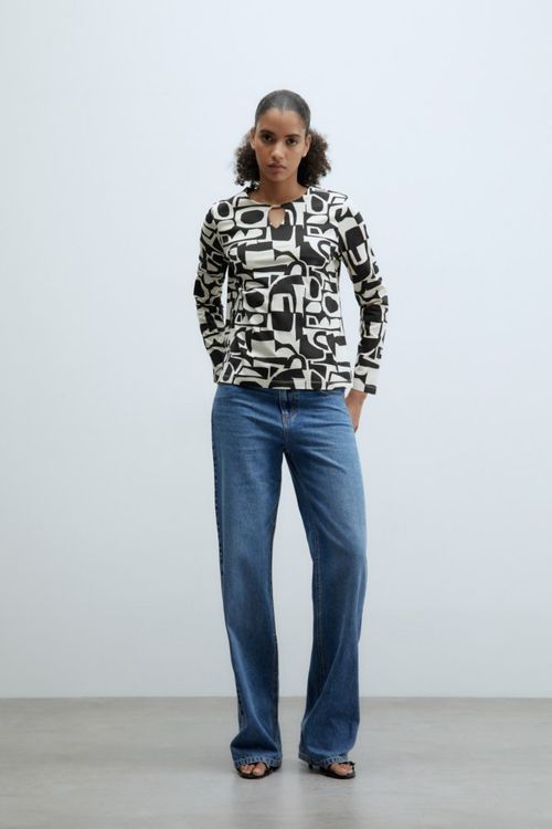 Blusa Estampada Ml