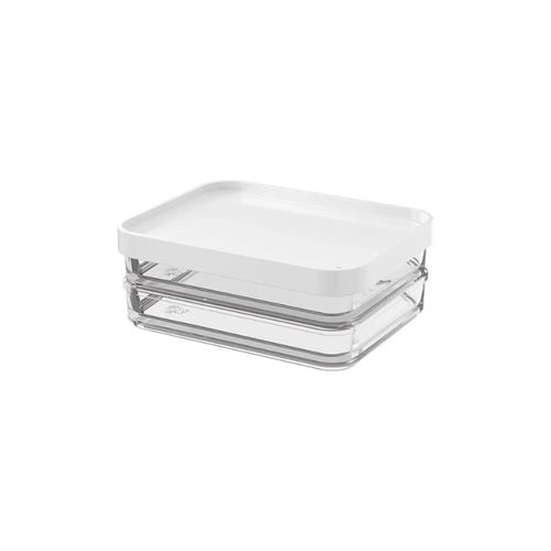 Pote De Plastico Duo 560Ml Clear Blanco