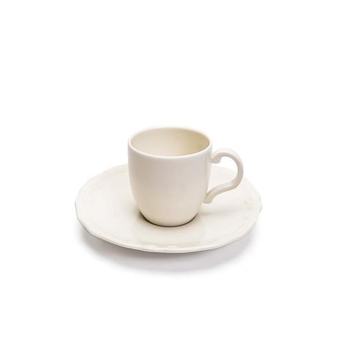 Taza De Cafe Con Platito Light Ivory