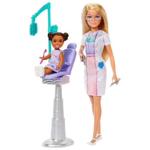 Muñeca Set De Profesiones Con Muñeca Y Niña