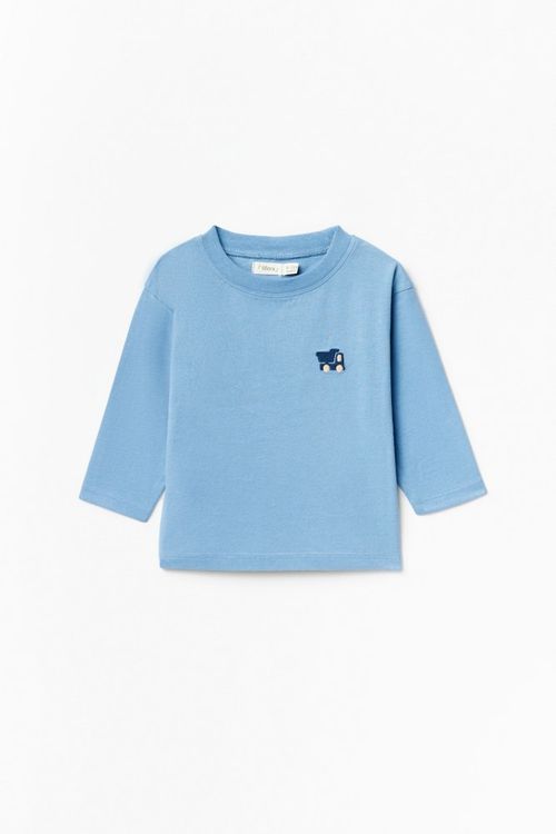 Remera Basica Bordado