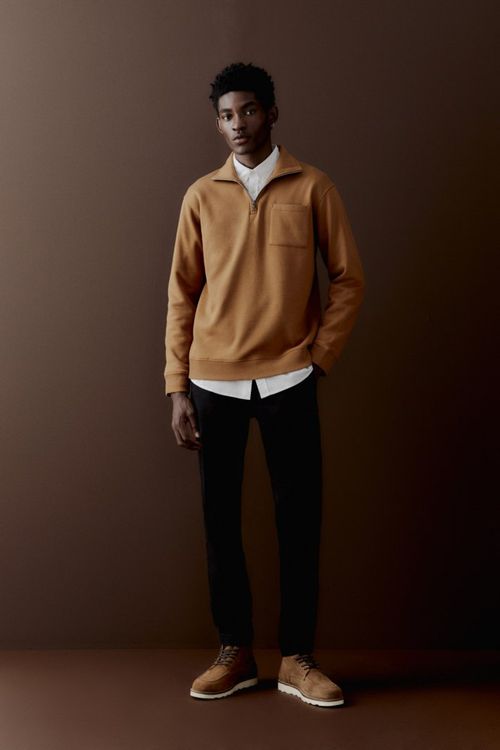 Sudadera C Alto Ochre