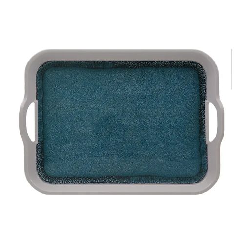 Bandeja Rectangular De Melamina Con Asa 45X32,5Cm Nature