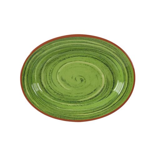Bandeja Oval De Melamina 35,5X27Cm Unike