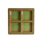 Plato%20De%20Bocadillos%204%20Div%2034X34X3%2C5Cm%20Melamina%20Unike