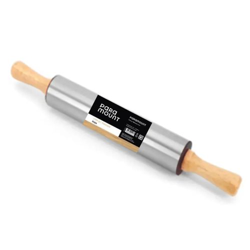 Rodillo De Amasar Inox 43X5X5Cm